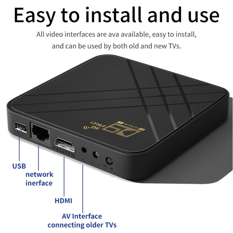D9 PRO 2.4G 5G WiFi Set Top Box 4K HD Android TV Box 8GB 128GB D9 PRO 2.4G 5G WiFi Set Top Box 4K HD Android TV Box 8GB 128GB